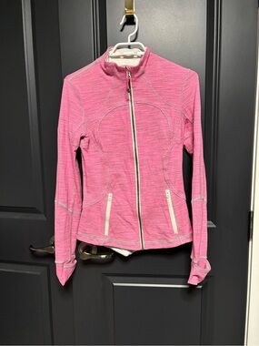 lululemon athletica Pink Full-Zip Utility Jacket